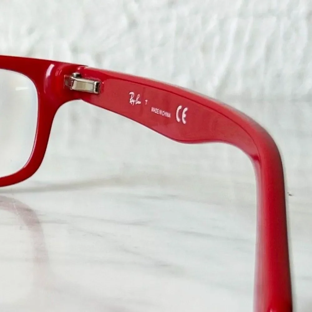 Ray-Ban Junior Kids Eyeglass Frames 1535 Lot of 2 Red/Black+Blue/Green 48-16-130